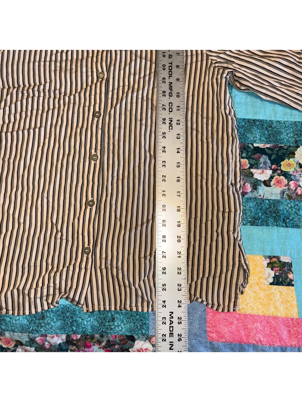 ZARA Striped $45 Woman’s XS Dress or Casual Button-Up Shirt Flow XS - Picture 8 of 8